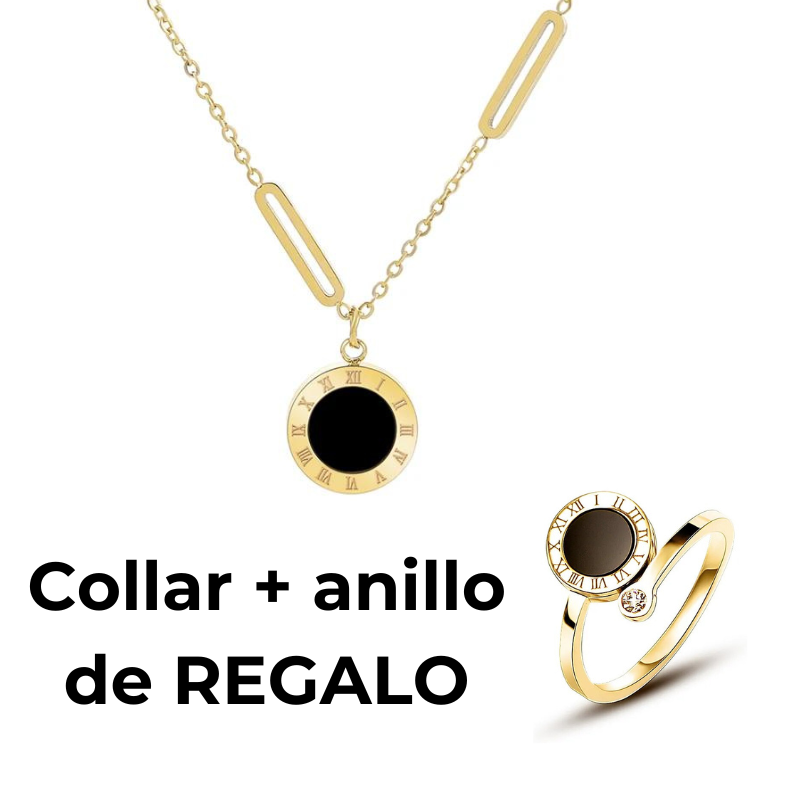 2X1 - Collar + Anillo Ajustable DE REGALO